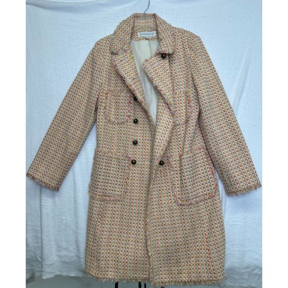 Liz Clairborne Plaid Tweed Jacket - Picture 1 of 5